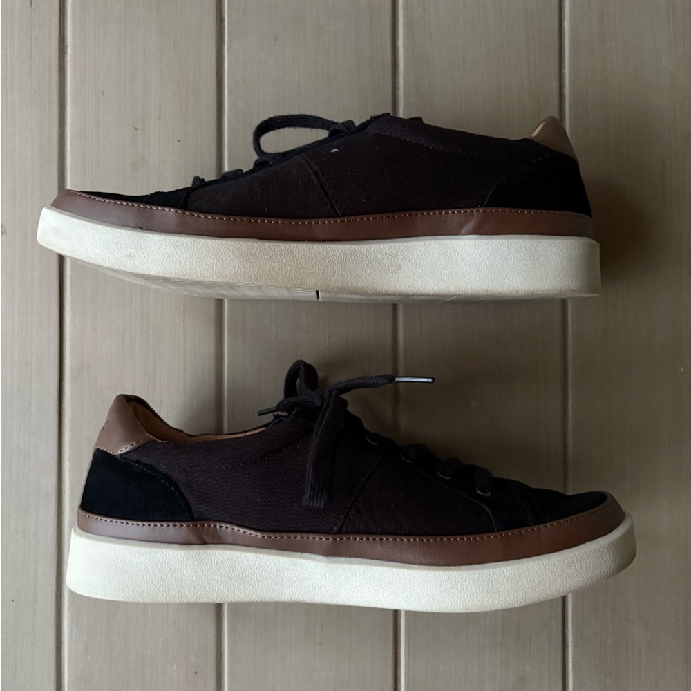 Men's Vionic Black & Brown Sneakers - SIZE 10